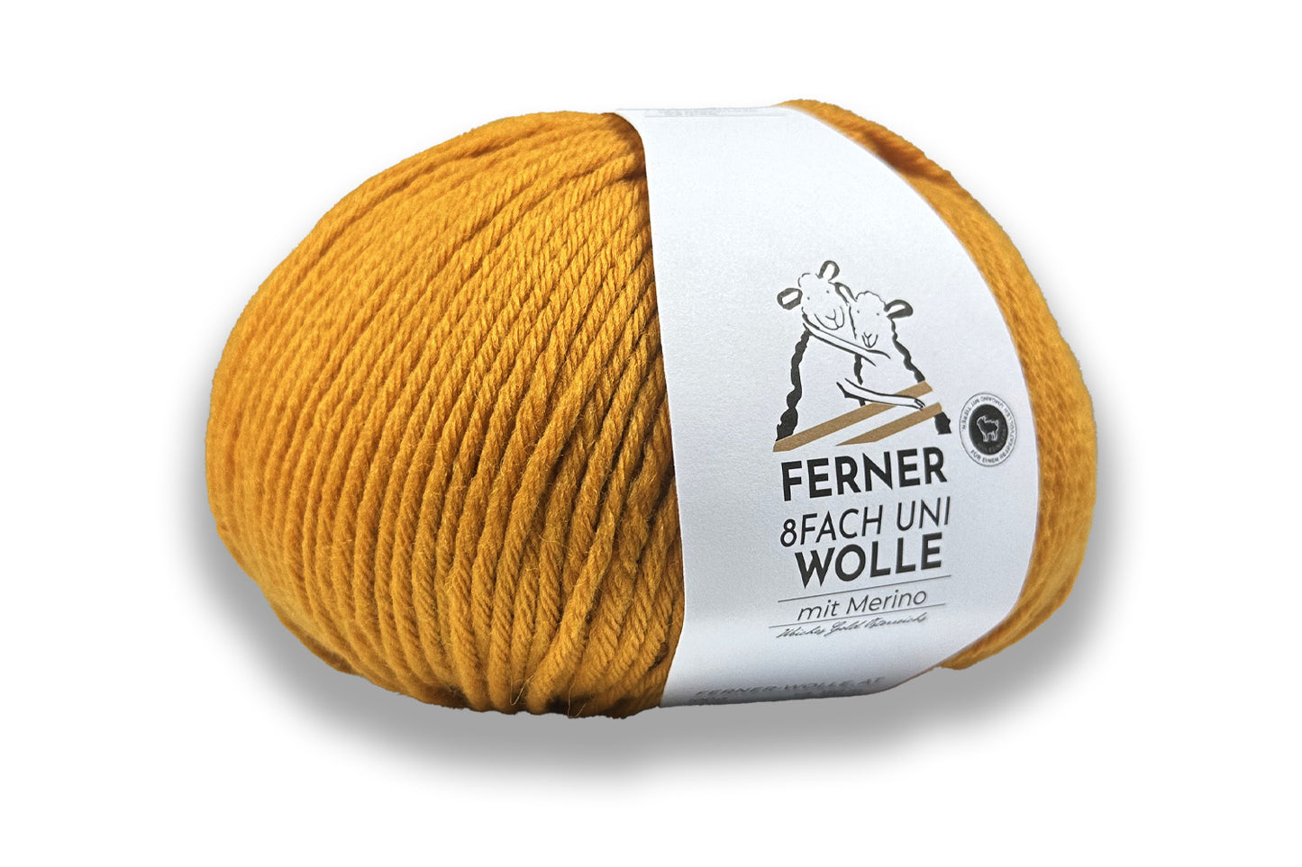 Ferner Wolle Sockenwolle 8-fädig Uni Merino