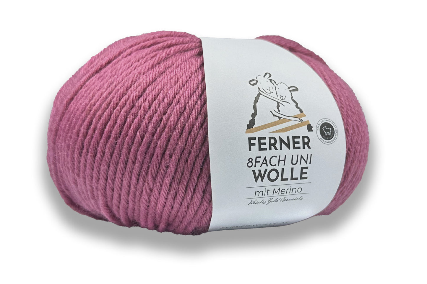 Ferner Wolle Sockenwolle 8-fädig Uni Merino