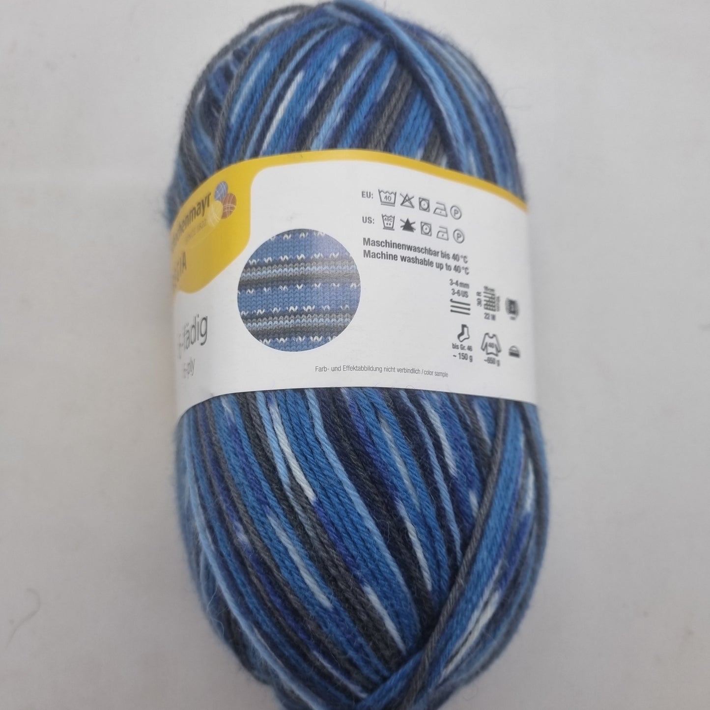 Regia 6fädige Sockenwolle Color