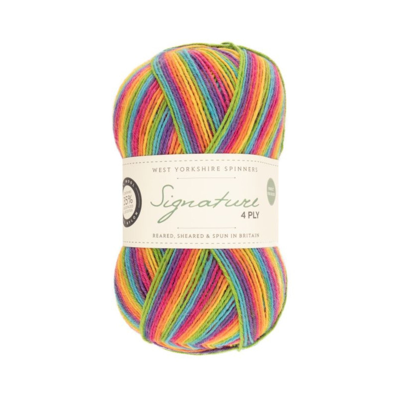 West Yorkshire Spinners Signature Sockenwolle 4fädig 100 g