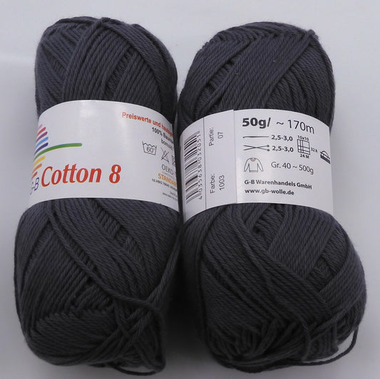 G-B Baumwolle Cotton 8 170 m/50 g