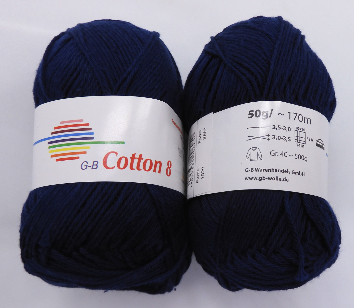 G-B Baumwolle Cotton 8 170 m/50 g