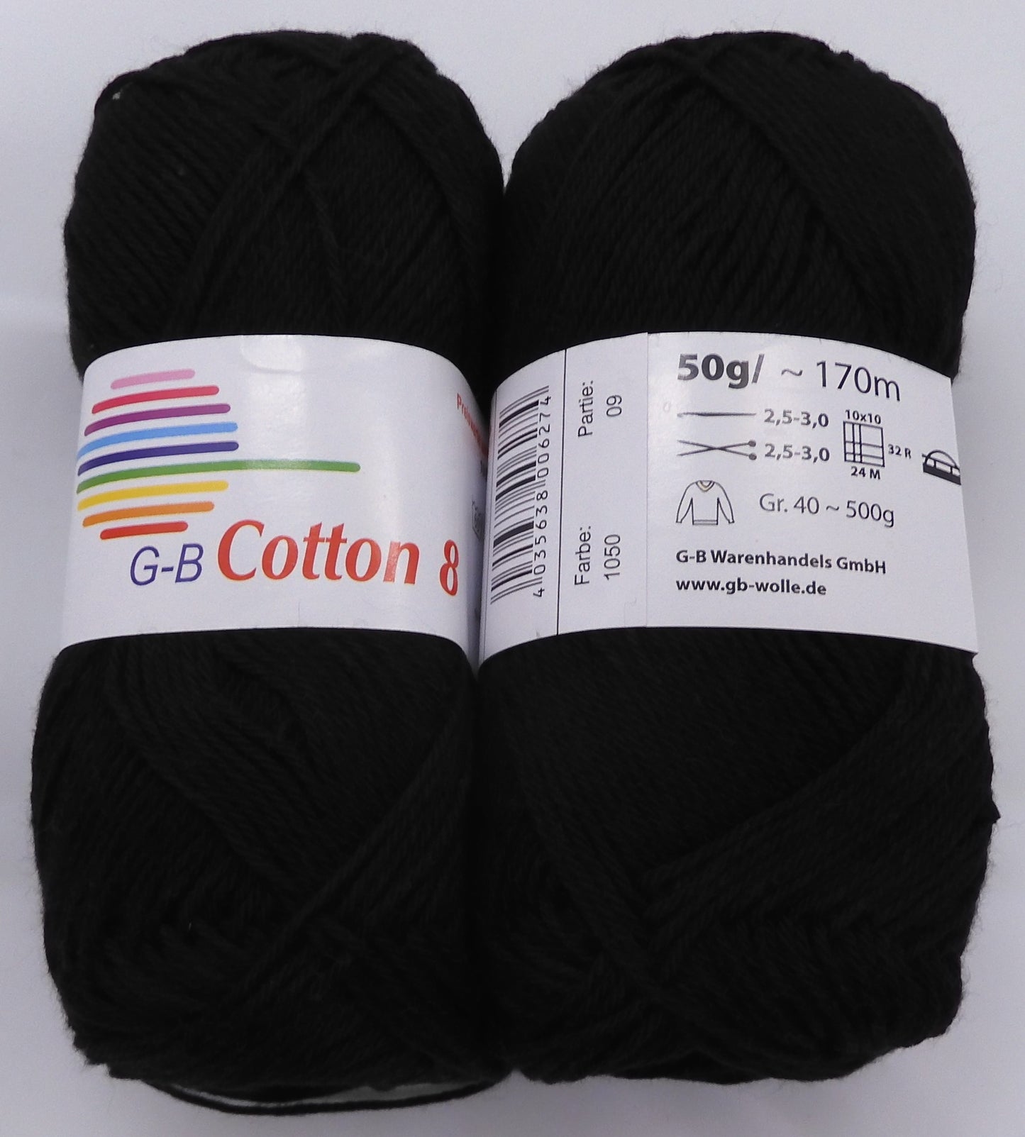 G-B Baumwolle Cotton 8 170 m/50 g