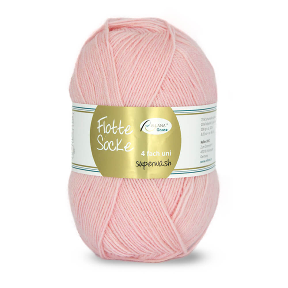 Rellana Flotte Socke Uni 4f. 100 g Sockenwolle