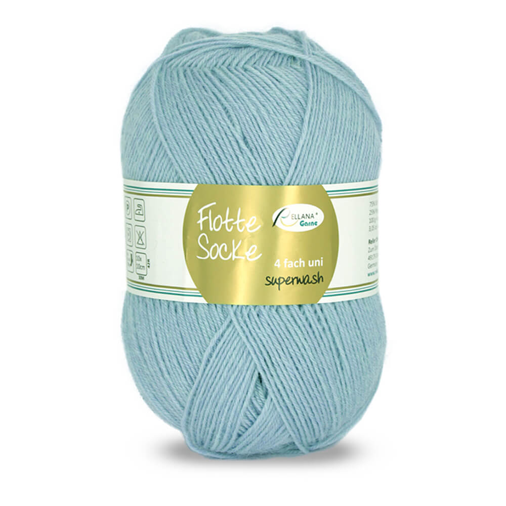 Rellana Flotte Socke Uni 4f. 100 g Sockenwolle