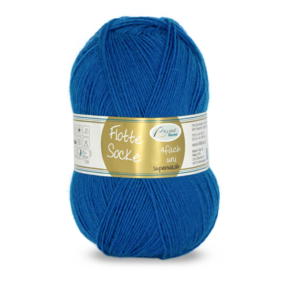 Rellana Flotte Socke Uni 4f. 100 g Sockenwolle