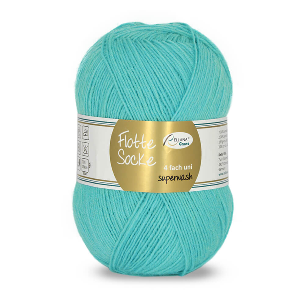 Rellana Flotte Socke Uni 4f. 100 g Sockenwolle