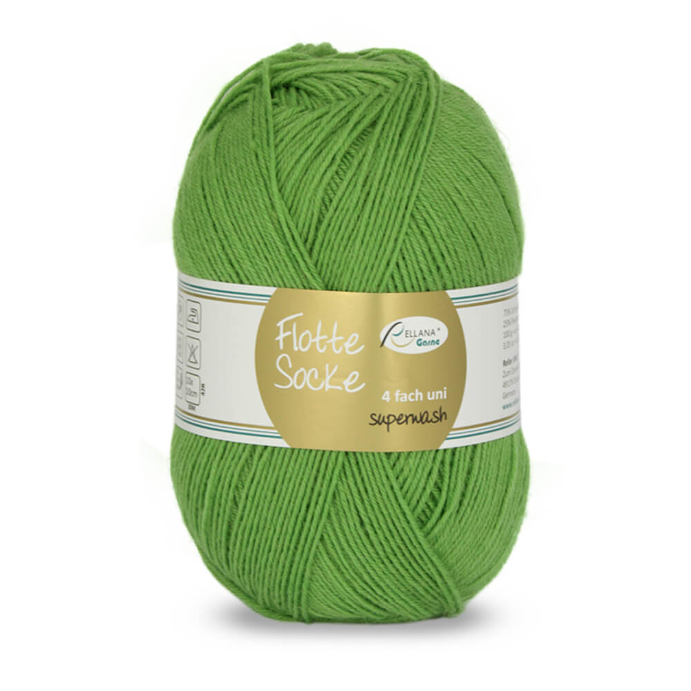 Rellana Flotte Socke Uni 4f. 100 g Sockenwolle