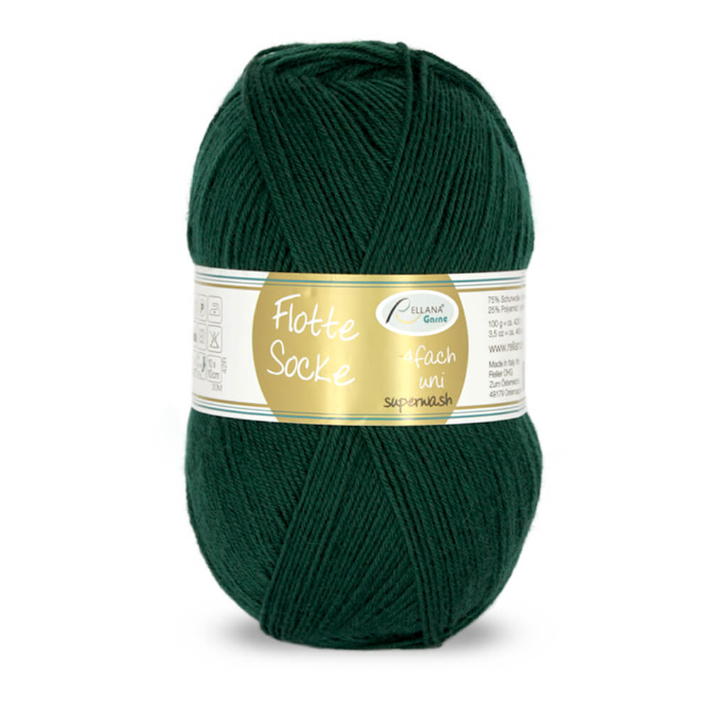 Rellana Flotte Socke Uni 4f. 100 g Sockenwolle