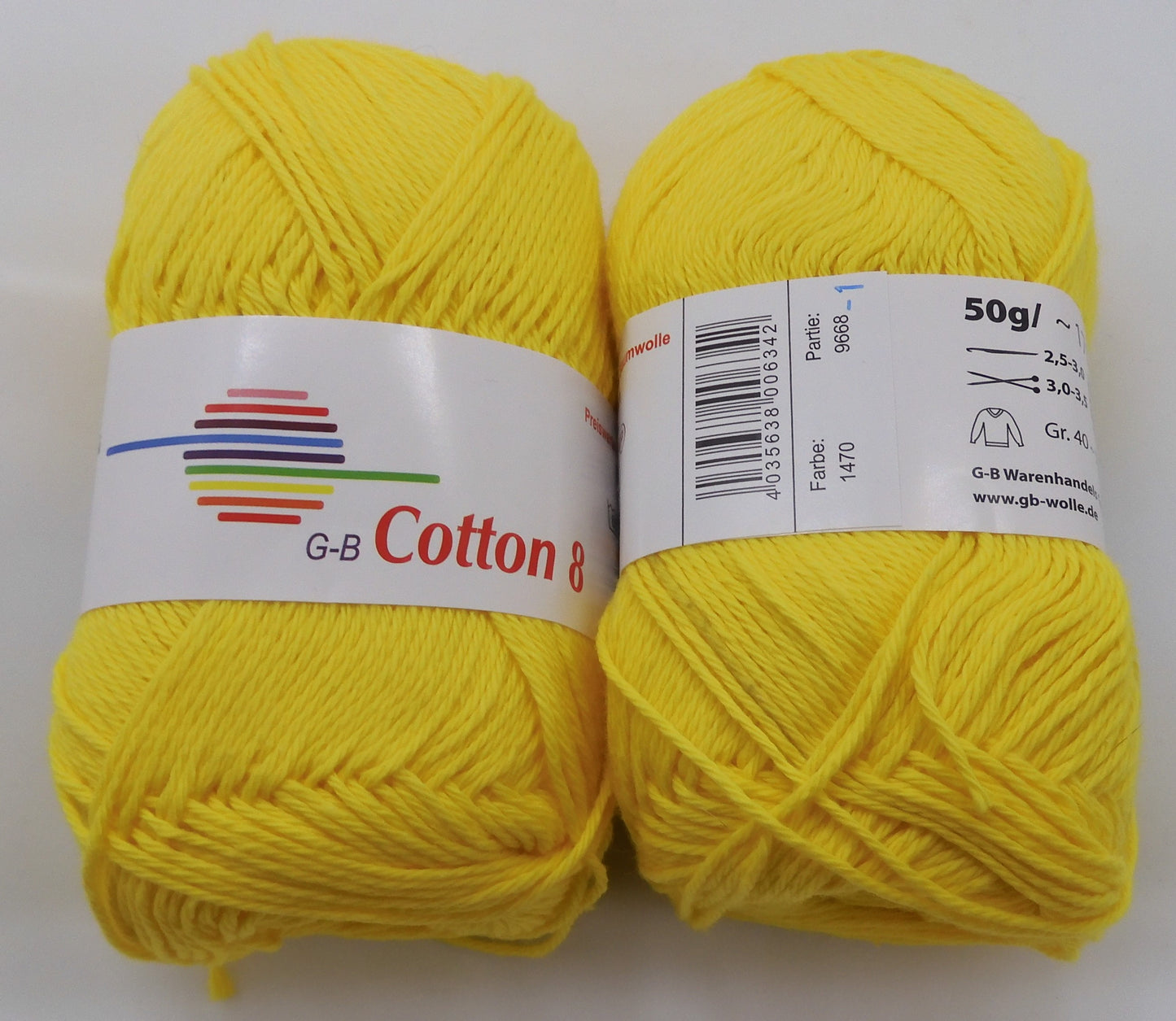 G-B Baumwolle Cotton 8 170 m/50 g