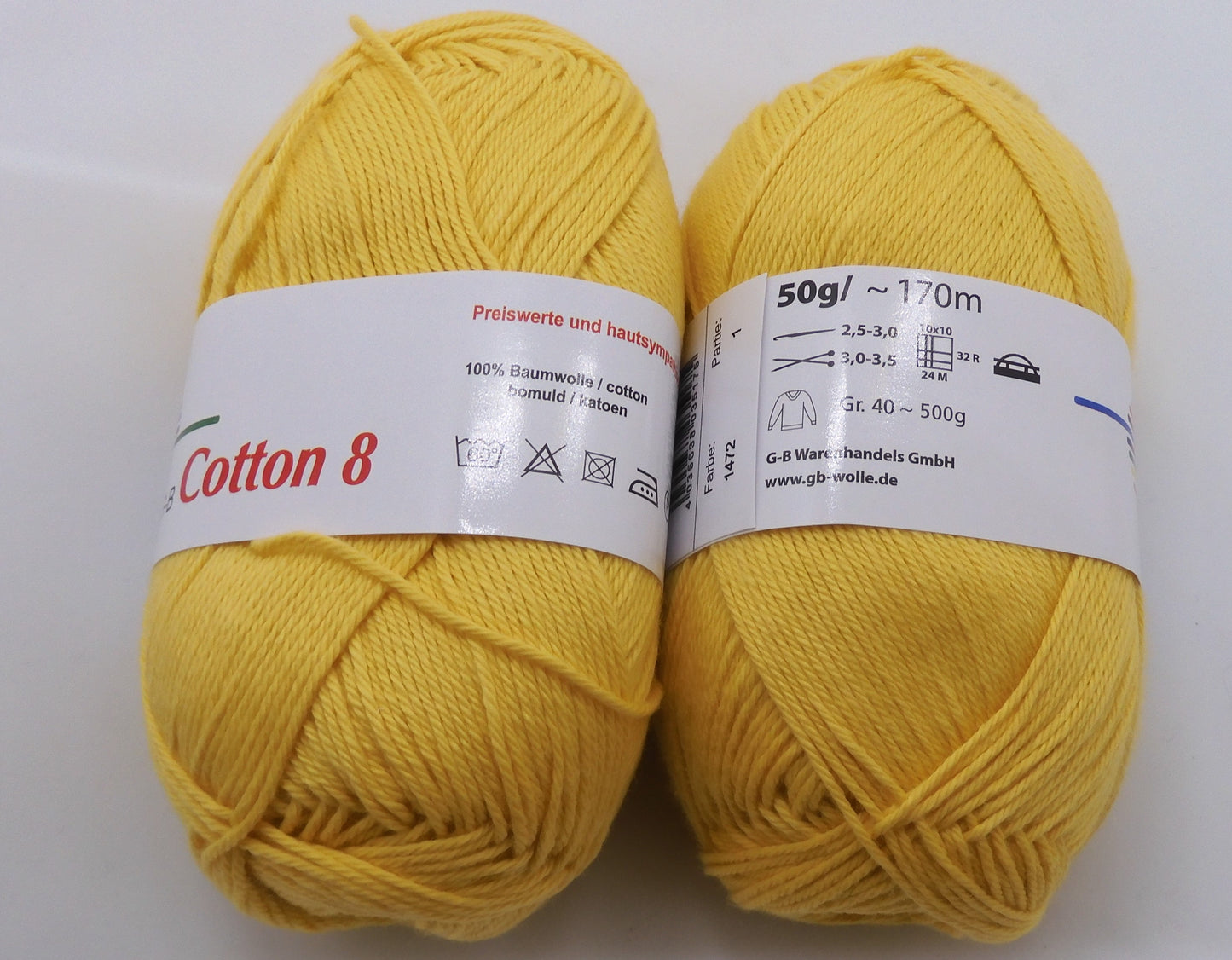 G-B Baumwolle Cotton 8 170 m/50 g