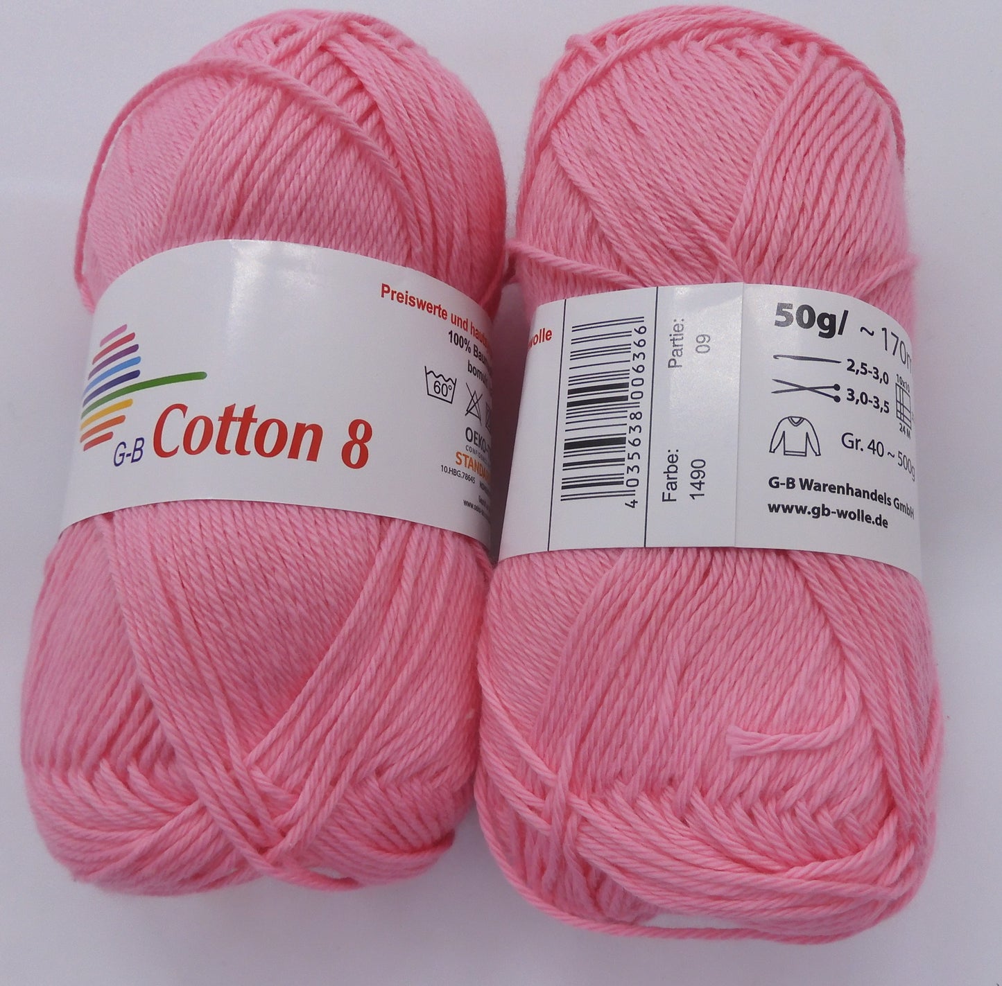 G-B Baumwolle Cotton 8 170 m/50 g