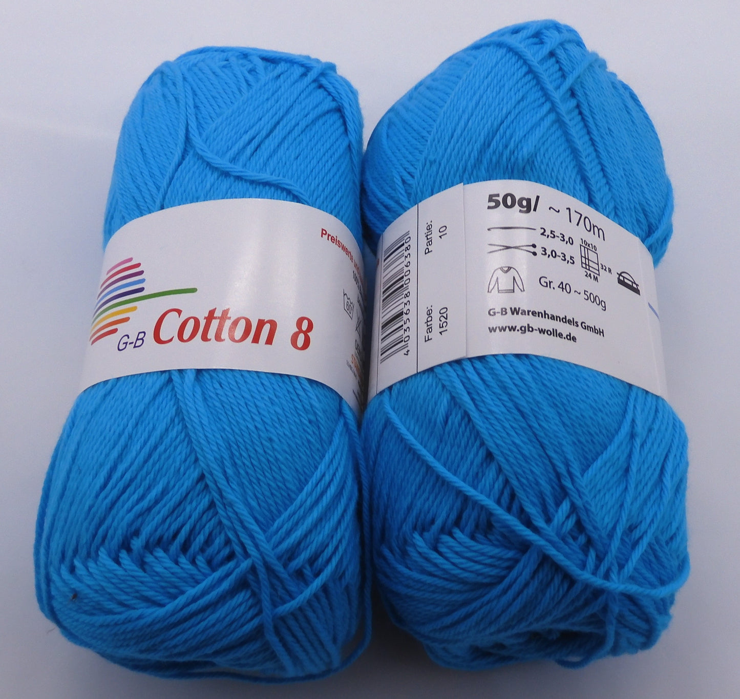 G-B Baumwolle Cotton 8 170 m/50 g