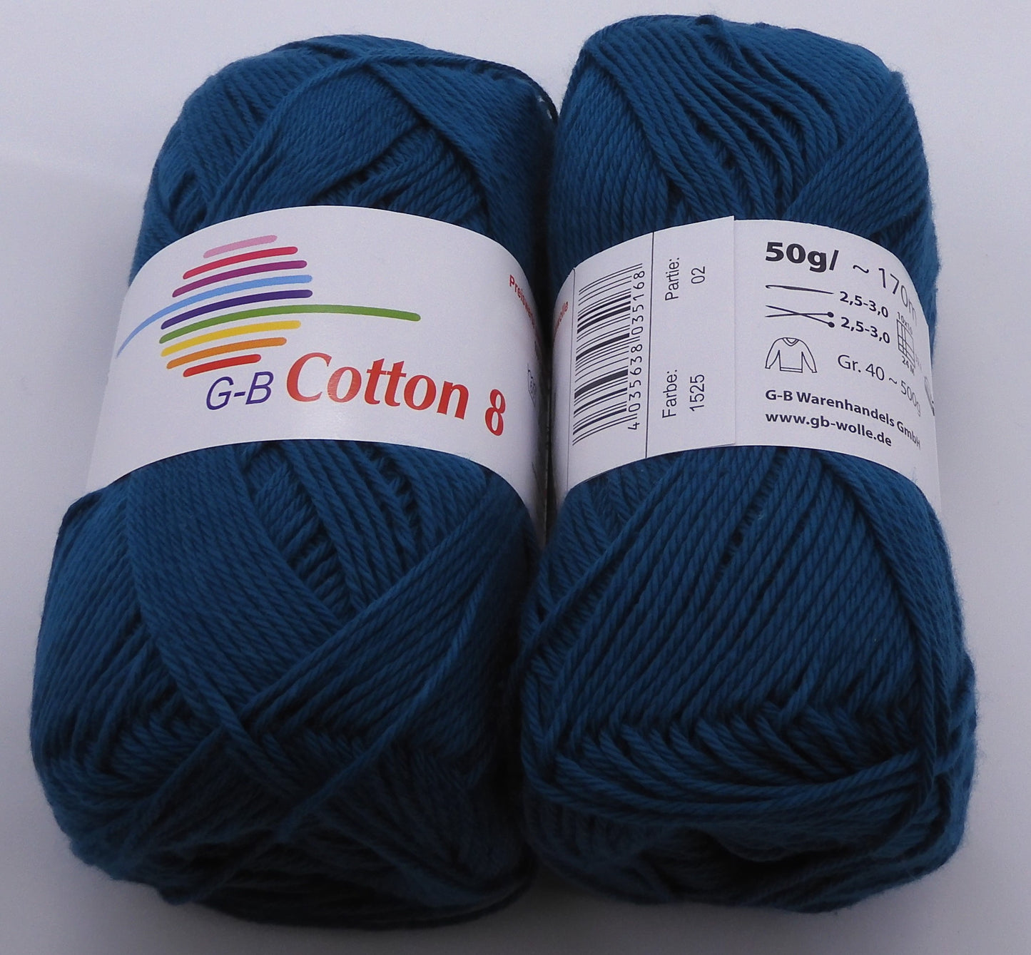 G-B Baumwolle Cotton 8 170 m/50 g