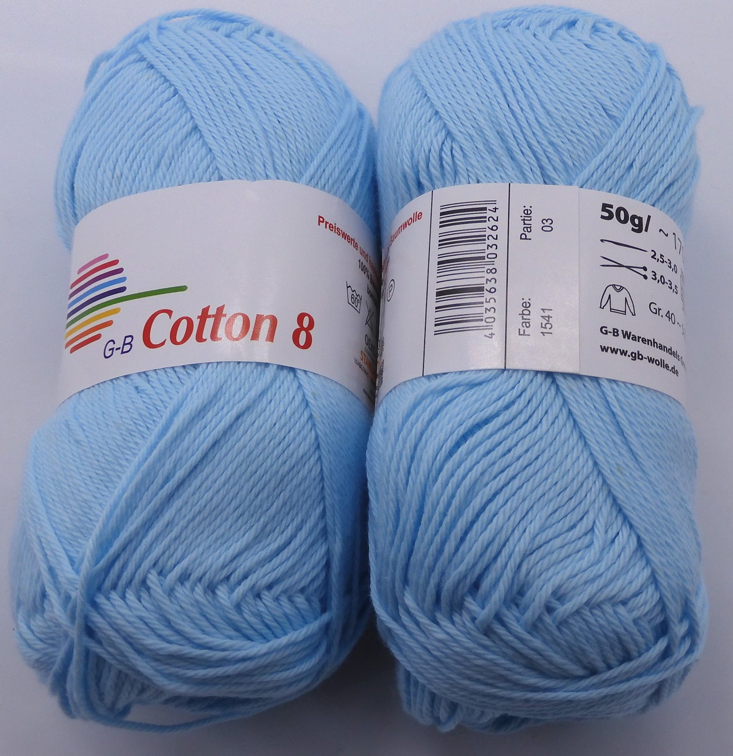 G-B Baumwolle Cotton 8 170 m/50 g