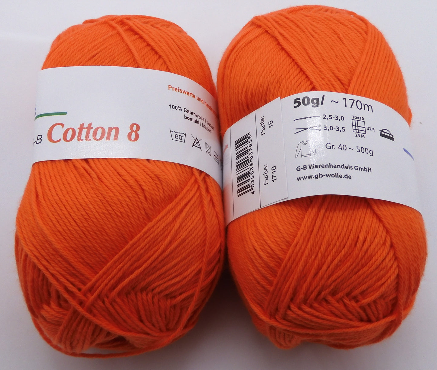 G-B Baumwolle Cotton 8 170 m/50 g