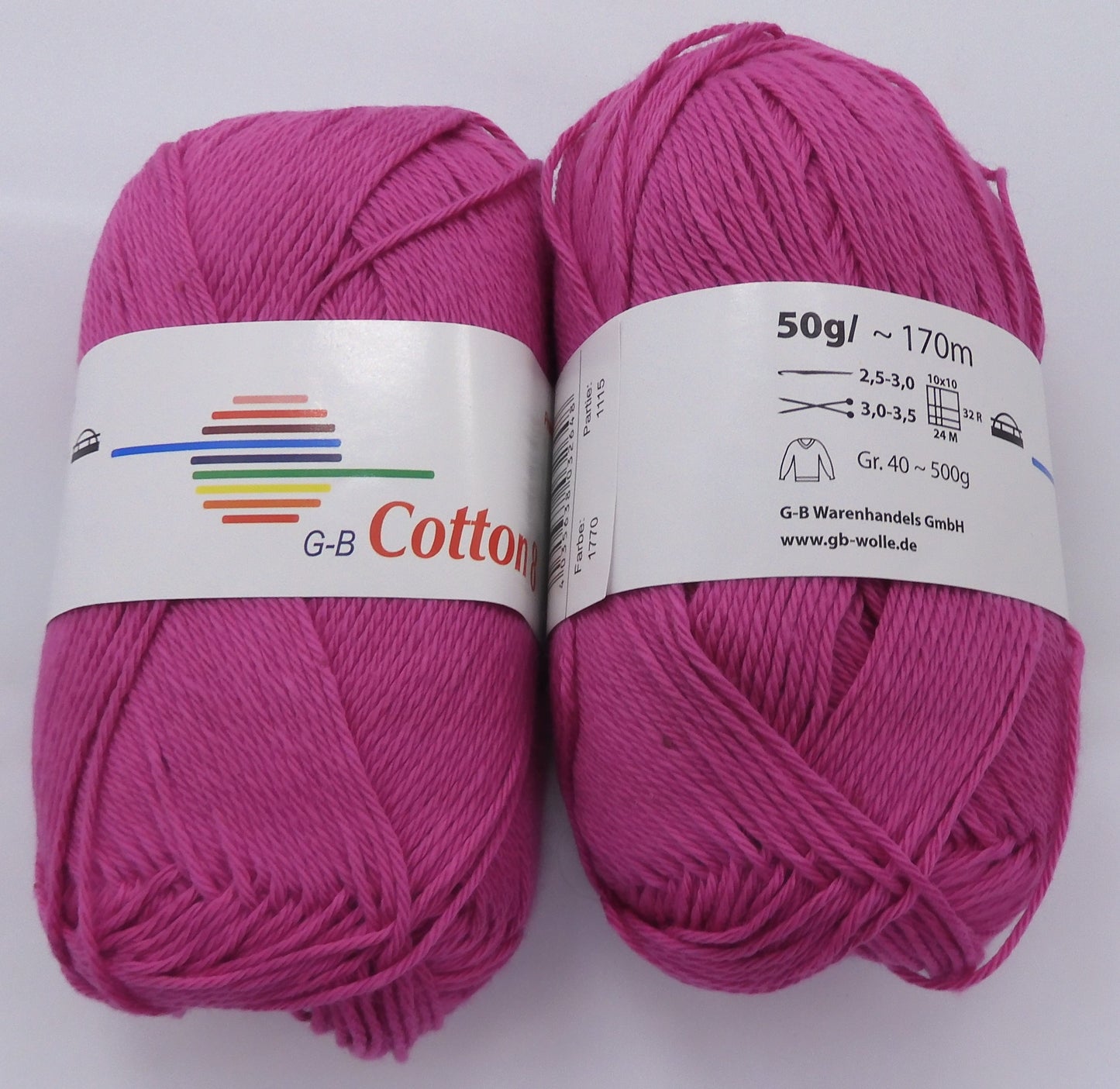 G-B Baumwolle Cotton 8 170 m/50 g