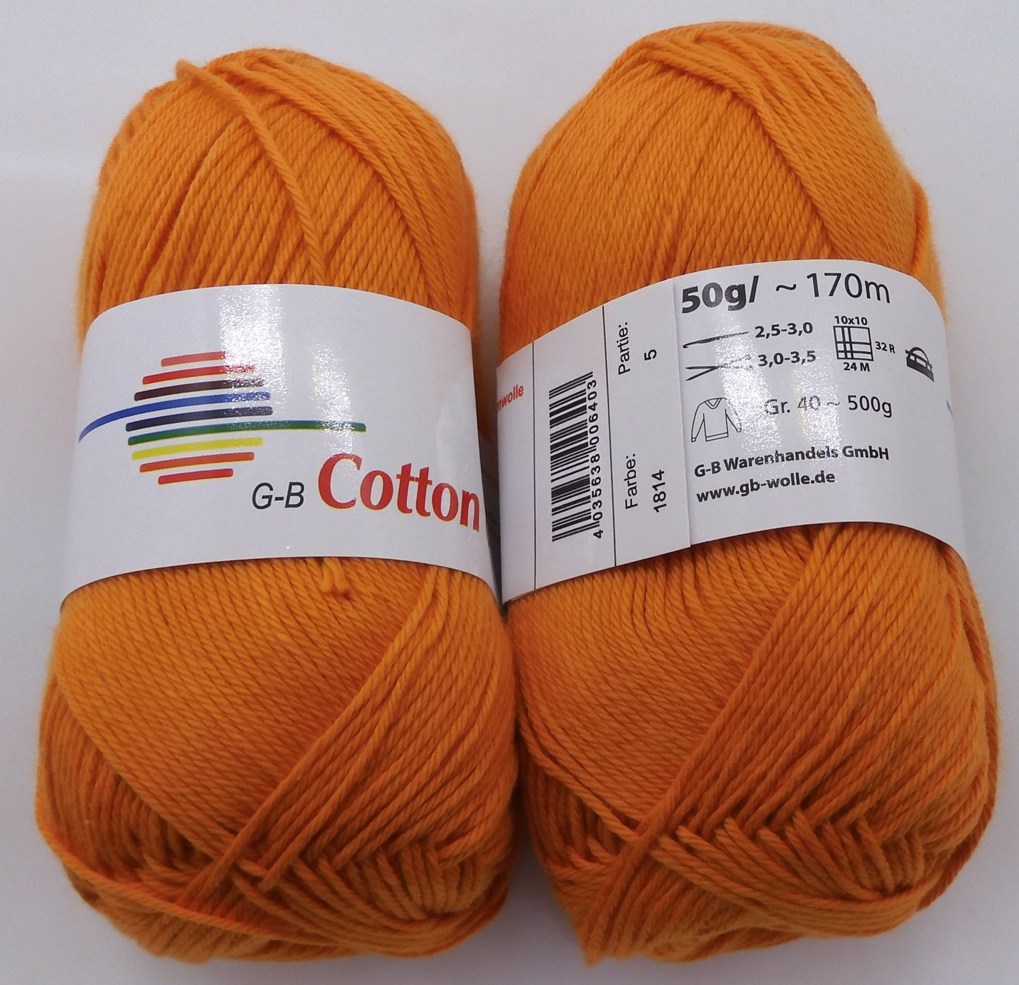 G-B Baumwolle Cotton 8 170 m/50 g