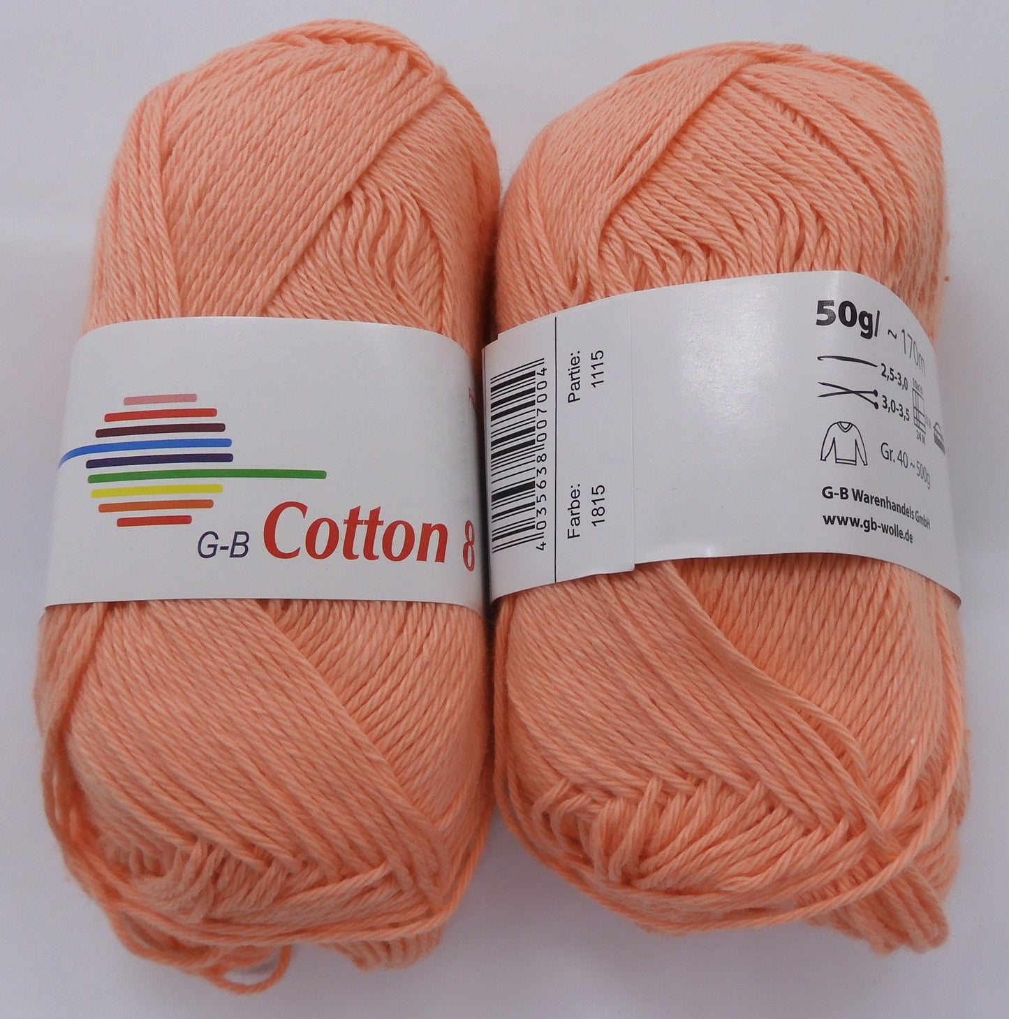 G-B Baumwolle Cotton 8 170 m/50 g