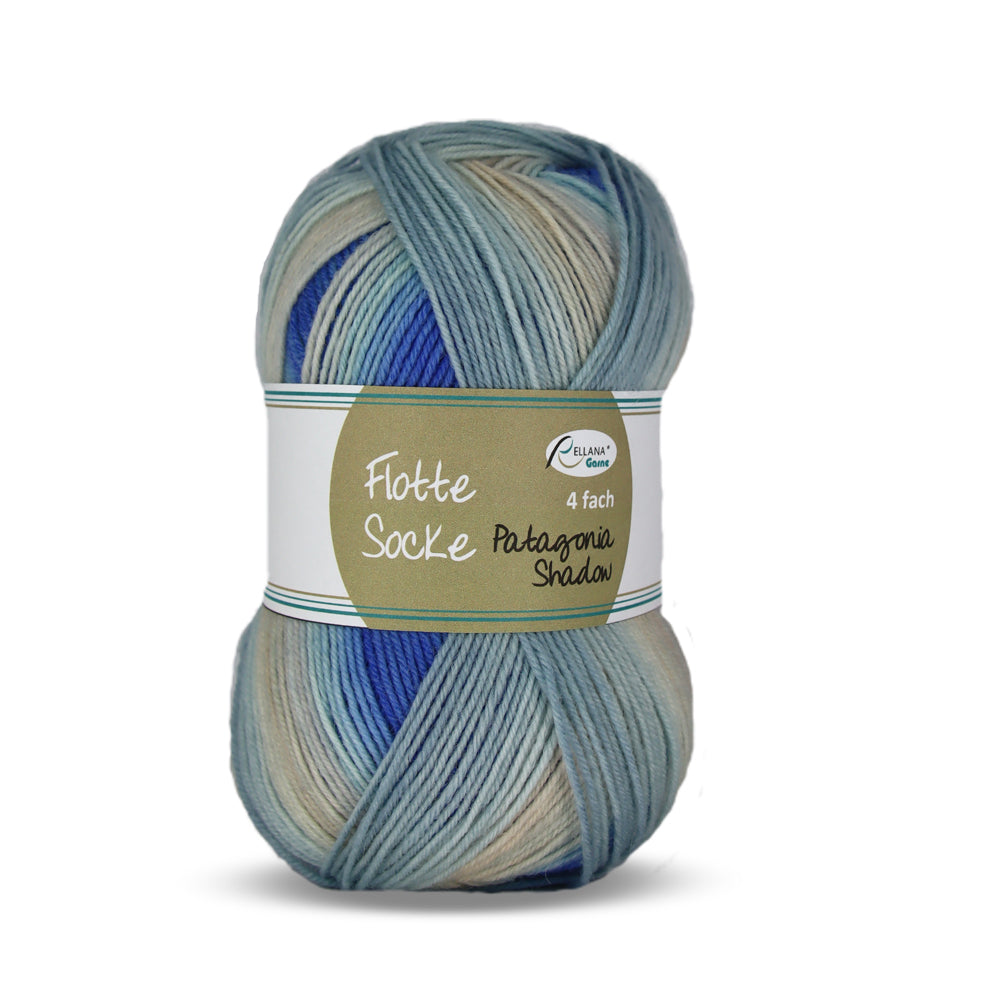 Rellana Flotte Socke Patagonia Shadow Sockenwolle